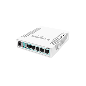 MikroTik RB260GS | 5-Port Gigabit Smart Switch with SFP and SwOS