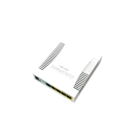 MikroTik RB260GSP 5-Port GbE PoE-Out SwOS Smart Switch SFP Desktop