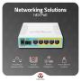 MikroTik RB960PGS PowerBox 5-Port GbE 4x PoE-Out SFP Outdoor Router