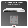MikroTik CRS317-1G-16S+RM 16-Port 10GbE SFP+ Layer 3 Rackmount Switch