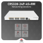 MikroTik CRS328-24P-4S+RM 24-Port PoE+ 4x SFP+ Dual Boot Switch 1U