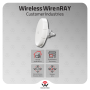 Wireless Wire nRAY: 2 Gbps Compact Long-Range Wireless Link