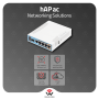 MikroTik hAP ac AC1750 5×GbE SFP USB PoE-out