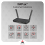 MikroTik hAP ax3 Wi-Fi 6 AX1800 2.5G PoE ROS7 L6