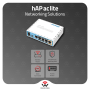 MikroTik hAP ac lite Dual Band AC750 5-Port SOHO AP with PoE Out USB