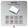 MikroTik hAP lite 2.4GHz 4-Port Home AP MicroUSB WPS CAPsMAN