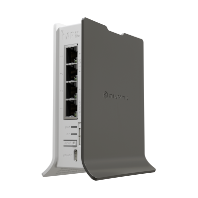 MikroTik hAP ax lite Wi-Fi 6 AX600 4×GbE USB-C ROS