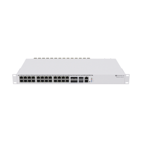 MikroTik CRS326-4C+20G+2Q+RM 20×25G SFP28 Switch