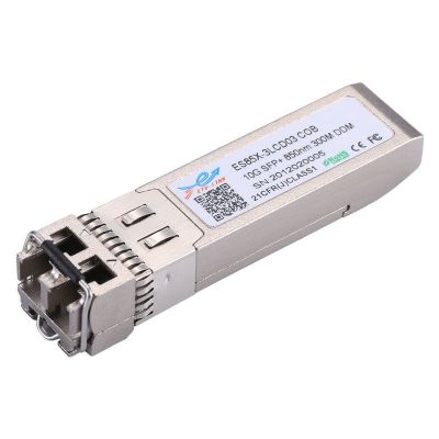 10G SFP+ ES85X-3LCD03 Optical Transceiver - 300m Range, 850nm