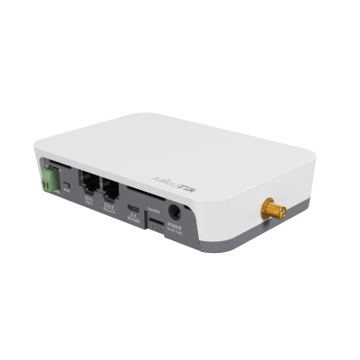 MikroTik KNOT LR8G IoT Gateway LoRa LTE GPS RouterOS