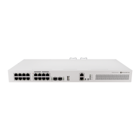 MikroTik CRS418-8P-8G-2S+RM PoE Switch with 10G and Routing Power