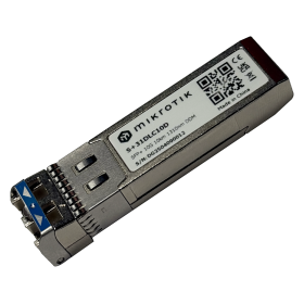 MikroTik S+31DLC10D – 10G SFP+ Single-Mode 1310 nm Module (10 km)