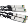 SYNOXX 100G QSFP28 to 4xSFP28 Breakout DAC 3m | EDQPY-4SP3
