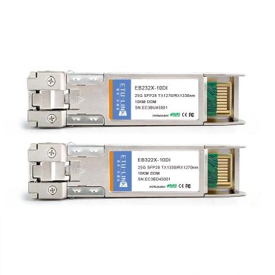 ETU 25G SFP28 BIDI 1270NM/1330NM 10KM LC (PAIR)
