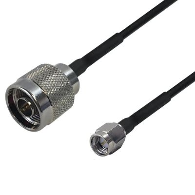 RG174 N-Type Male to SMA Male Cable – 3 ft RF Coaxial Antenna Cable